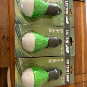 3 LED tent lamps